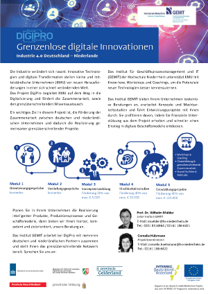 DigiPro – Grenzenlose digitale Innovationen
