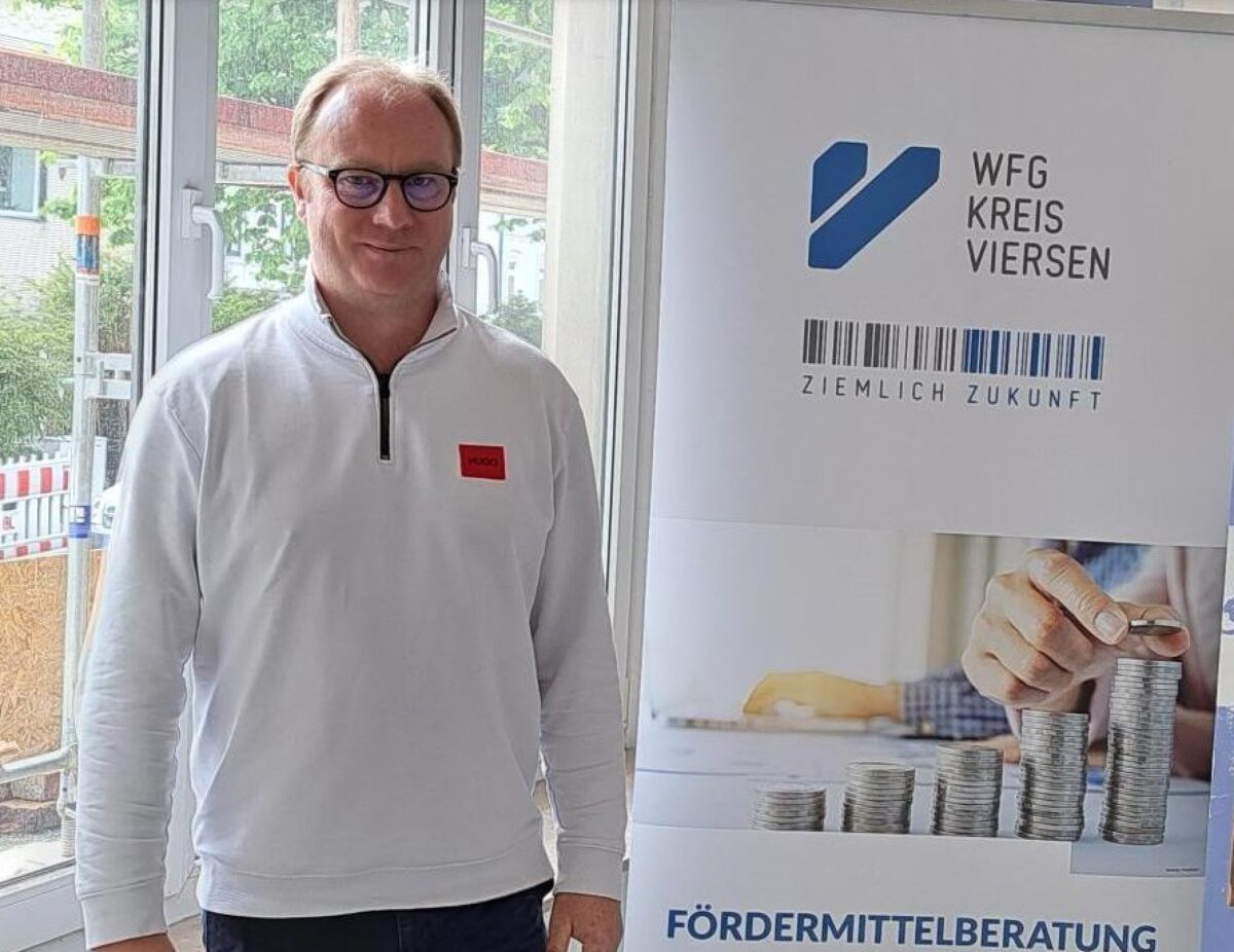 Armin Möller berät Unternehmen rund um das Thema Fördermittel. Foto: WFG